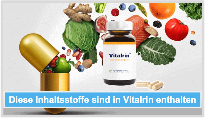 Vitalrin Sonnenkomplex Inhaltsstoffe Wirkung Wirkstoffe