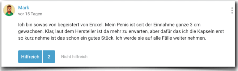 Eroxel Erfahrung Erfahrungsbericht Erfahrungen