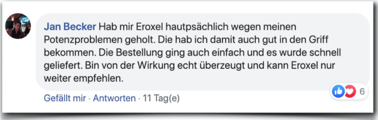 Eroxel Erfahrungsbericht Kritik Bewertung Erfahrungen