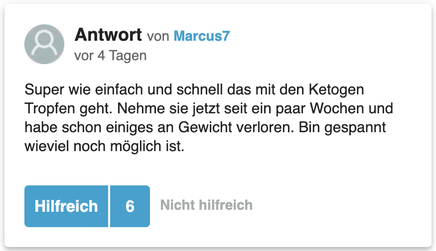 Ketogen Erfahrungen Bewertungen gutefrage