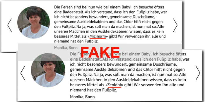 Zenidol Fake Erfahrungsbericht Bewertung