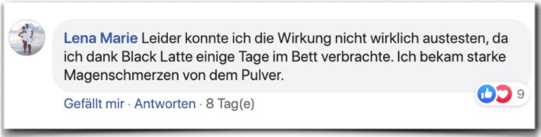 Black Latte Erfahrungsbericht Bewertung Kritik Erfahrungen