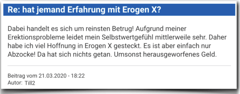 Erogen X Erfahrungsbericht Bewertung Kritik Erogen X