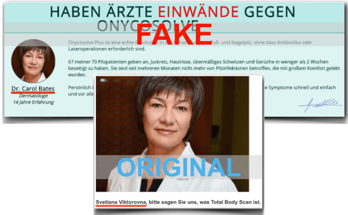 Onycosolve Fake Arzt