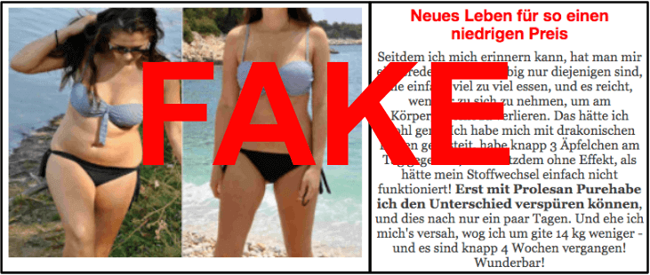 Prolesan Pure fake Erfahrungsbericht