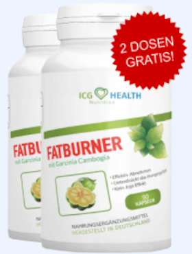 ICG Fatburner Kapseln Abbild Tabelle Vergleich