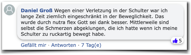 Nutra Flex Erfahrungen Bewertung Kritik