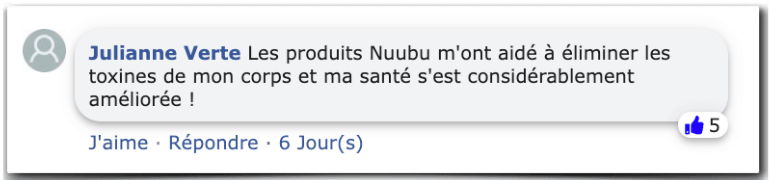 Expérience Nuubu Test Commentaires Évaluation