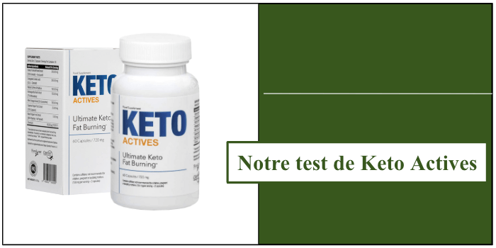 Keto Actives en test image