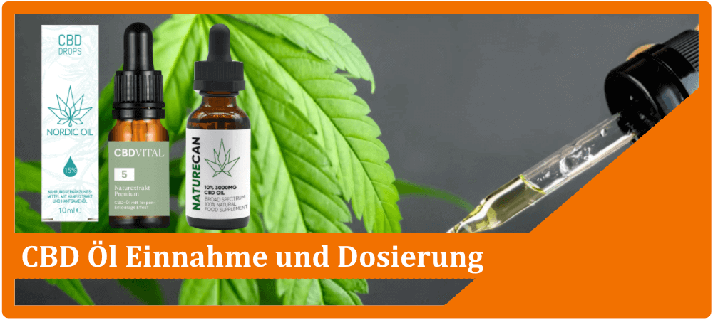 CBD Oel Einnahme Dosierung Anwendung