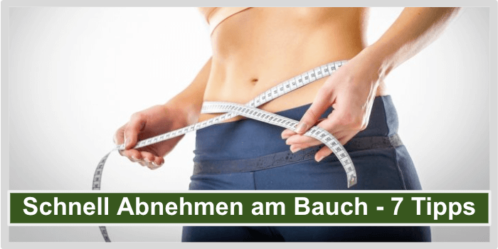 Schnell Abnehmen am Bauch Titelbild