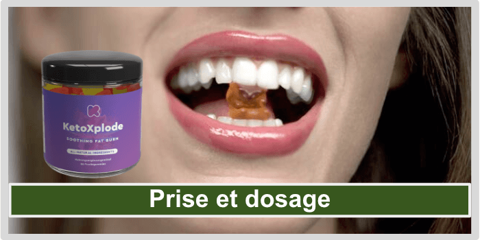 Prise et dosage de KetoXplode