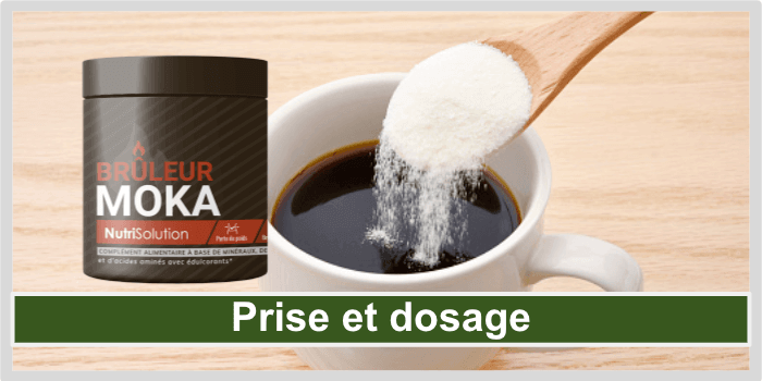 Bruleur Moka Prise et dosage