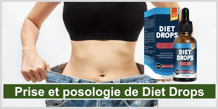 Prise et posologie de Diet Drops