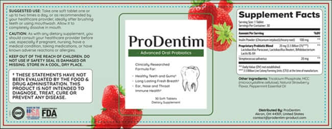 ProDentim Ingredients