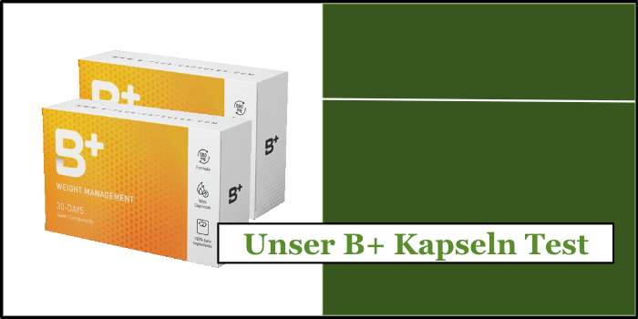 B Plus Kapseln Test Selbsttest