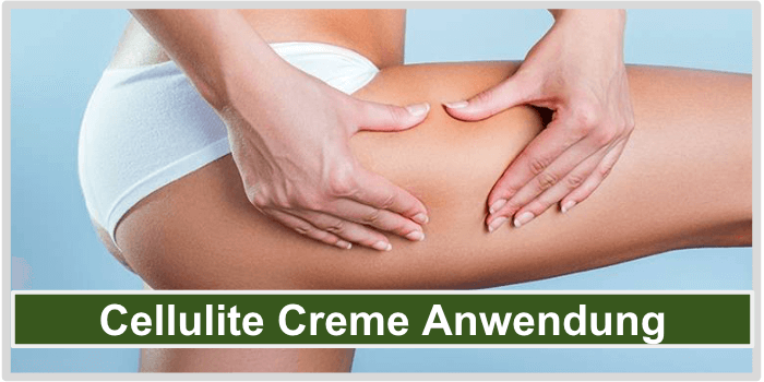 Cellulite Creme Anwendung Bild