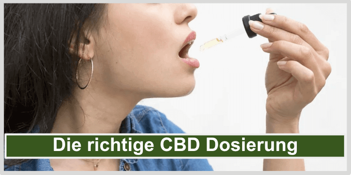 Die richtige CBD Dosierung finden Titelbild