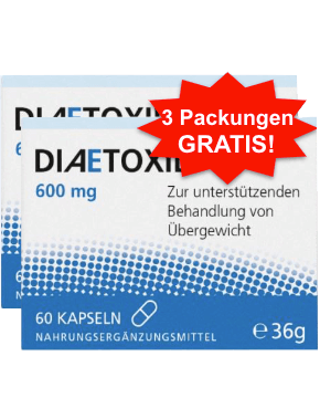 Dietoxil Abnehmtabletten Abbild Tabelle Vergleich