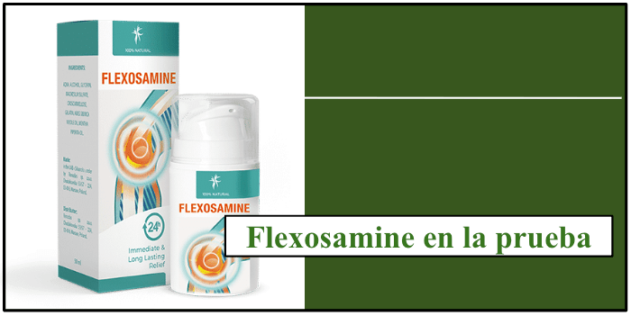 Flexosamine en la prueba