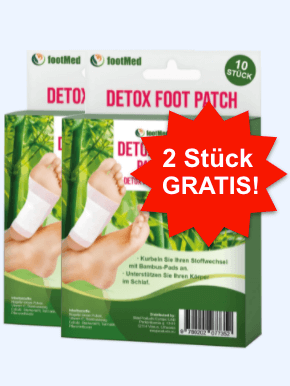 Footmed Detox Patch Tabelle Vergleich