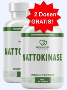 Green Nutrition Nattokinase Vergleich Bild Tabelle