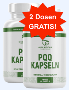 Green Nutrition PQQ Vergleich Bild Tabelle