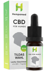 Hempamed CBD Oil Hunde 6 Abbild Tabelle