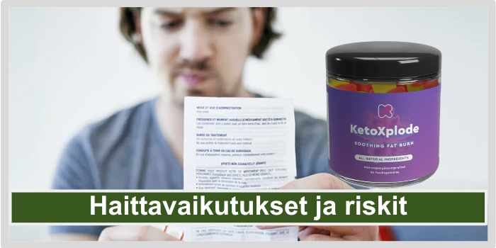 KetoXplode Gummies Haittavaikutukset ja riskit