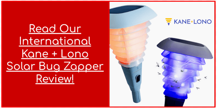 Read Our International Kane + Lono Solar Bug Zapper Review