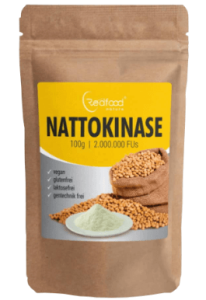 Redfood Nattokinase Pulver Bild Tabelle