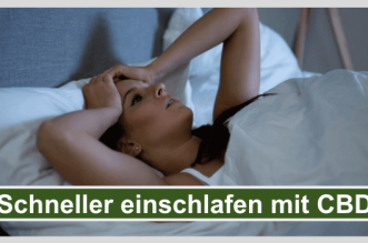 Schneller einschlafen mit CBD Titelbild