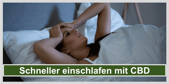 Schneller einschlafen mit CBD Titelbild