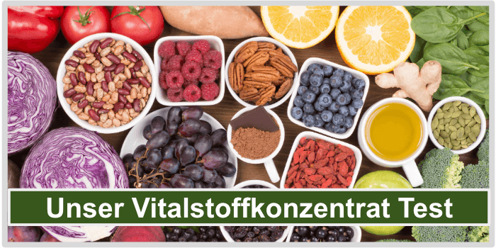 Vitalstoffkonzentrat Test Bild