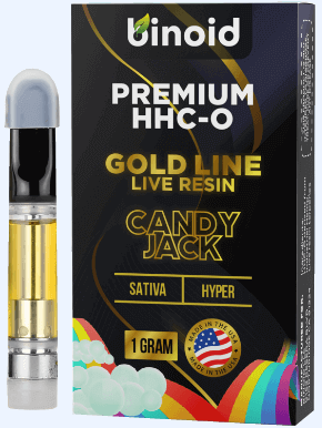 Binoid Gold Line Live Resin Cart Image Table