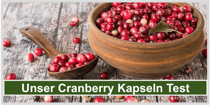 Cranberry Kapseln Test Bild