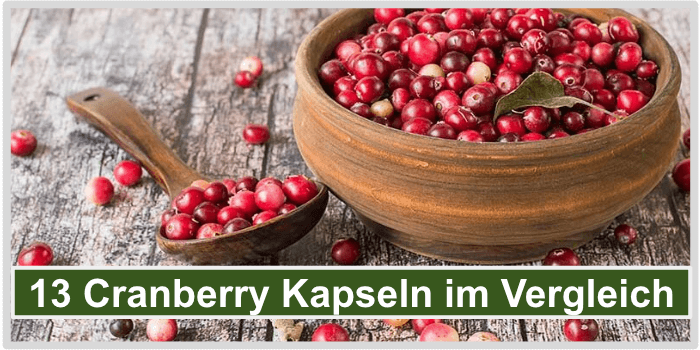 Cranberry Kapseln Vergleich Titelbild