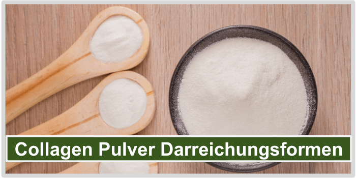 Collagen Pulver Darreichungsformen Bild