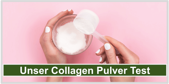 Collagen Pulver Test Bild