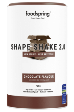 Foodsrping Shape Shake Abnehmshake Bild Tabelle