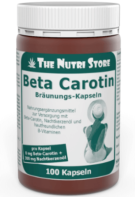 The Nutri Store Carotin Bild Tabelle