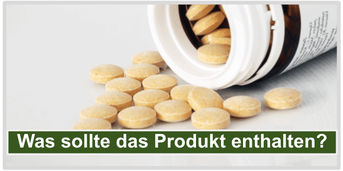 Was sollte das Produkt enthalten Bild